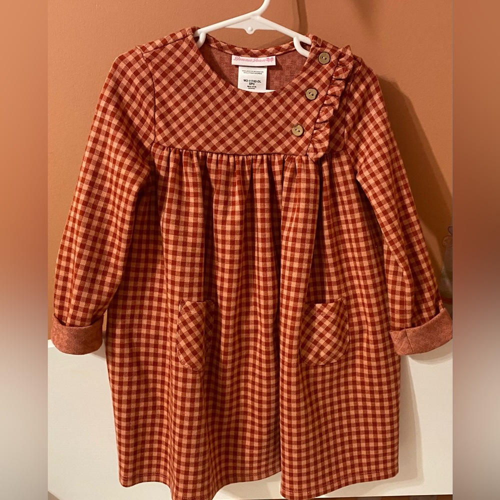 Plaid little Bonnie Jean Dress Sz 3T